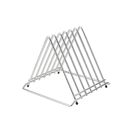 Hygiplas High Density 6-Piece Chopping Board with Rack 600x450x24mm