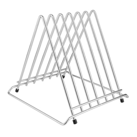 Hygiplas High Density 6-Piece Chopping Board with Rack 600x450x24mm