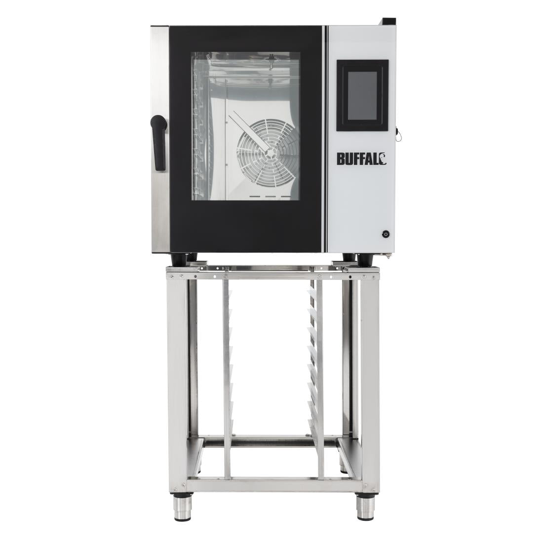 Buffalo Freestanding Smart Touchscreen Combi Oven 7x GN 1/1 with Installation Kit