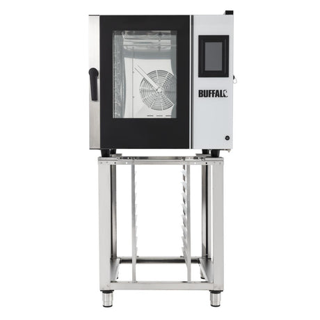 Buffalo Freestanding Smart Touchscreen Combi Oven 7x GN 1/1 with Installation Kit