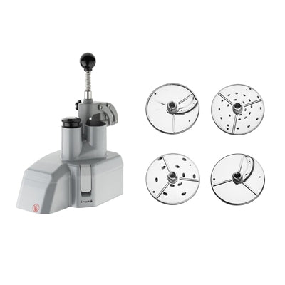 Buffalo 5Ltr Bowl Cutter and Veg Prep Attachment with 4x Discs