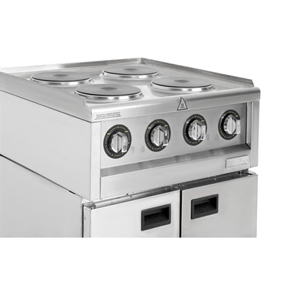 Buffalo 600 Series Freestanding 4 Plate Electric Hob 7kW