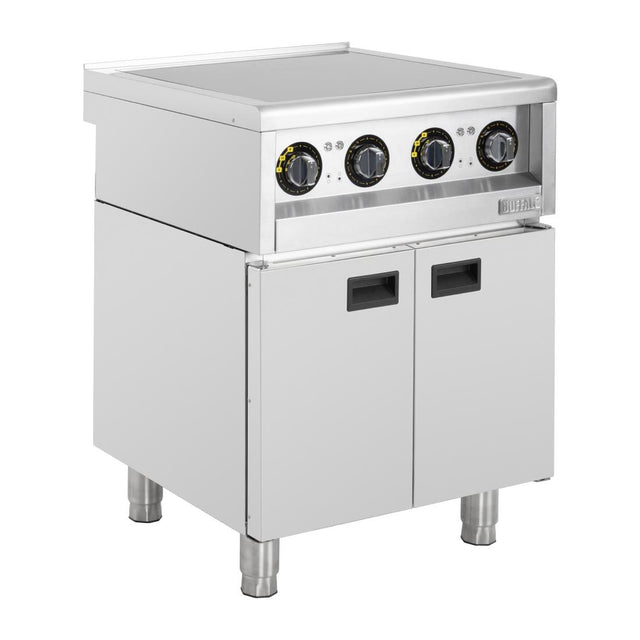 Buffalo 600 Series 4 Zone Freestanding Induction Hob 2x 3kW
