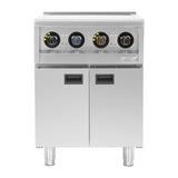 Buffalo 600 Series 4 Zone Freestanding Induction Hob 2x 3kW