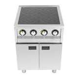 Buffalo 600 Series 4 Zone Freestanding Induction Hob 2x 3kW