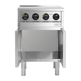 Buffalo 600 Series 4 Zone Freestanding Induction Hob 2x 3kW