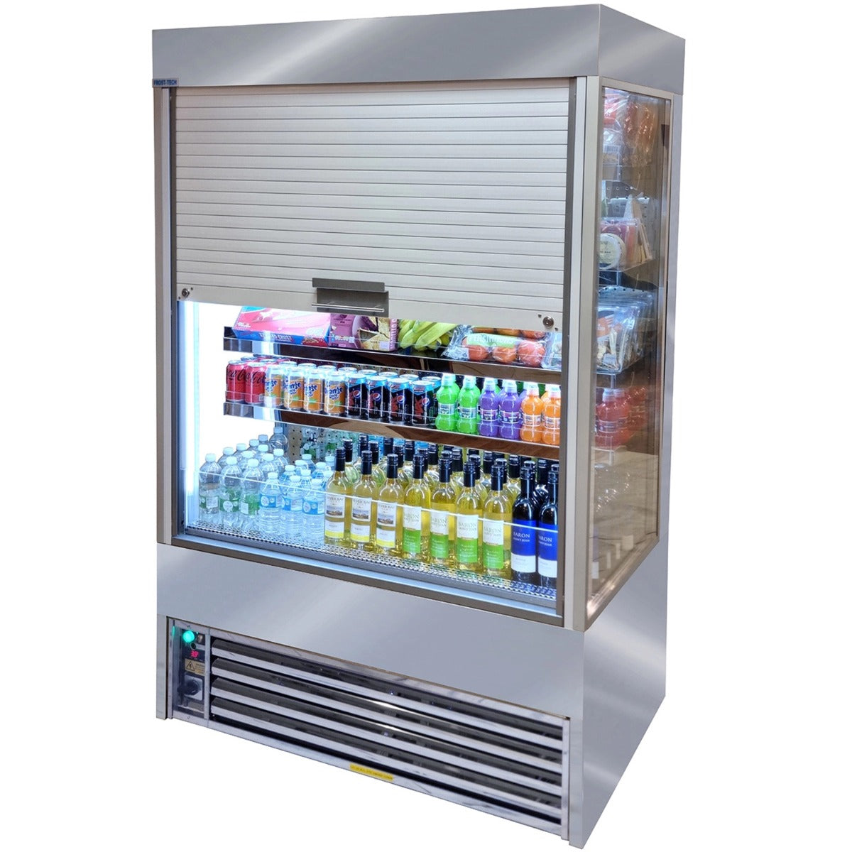 1.2m Shuttered Tiered Display