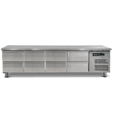 Eight Drawer Low Height Snack Counter