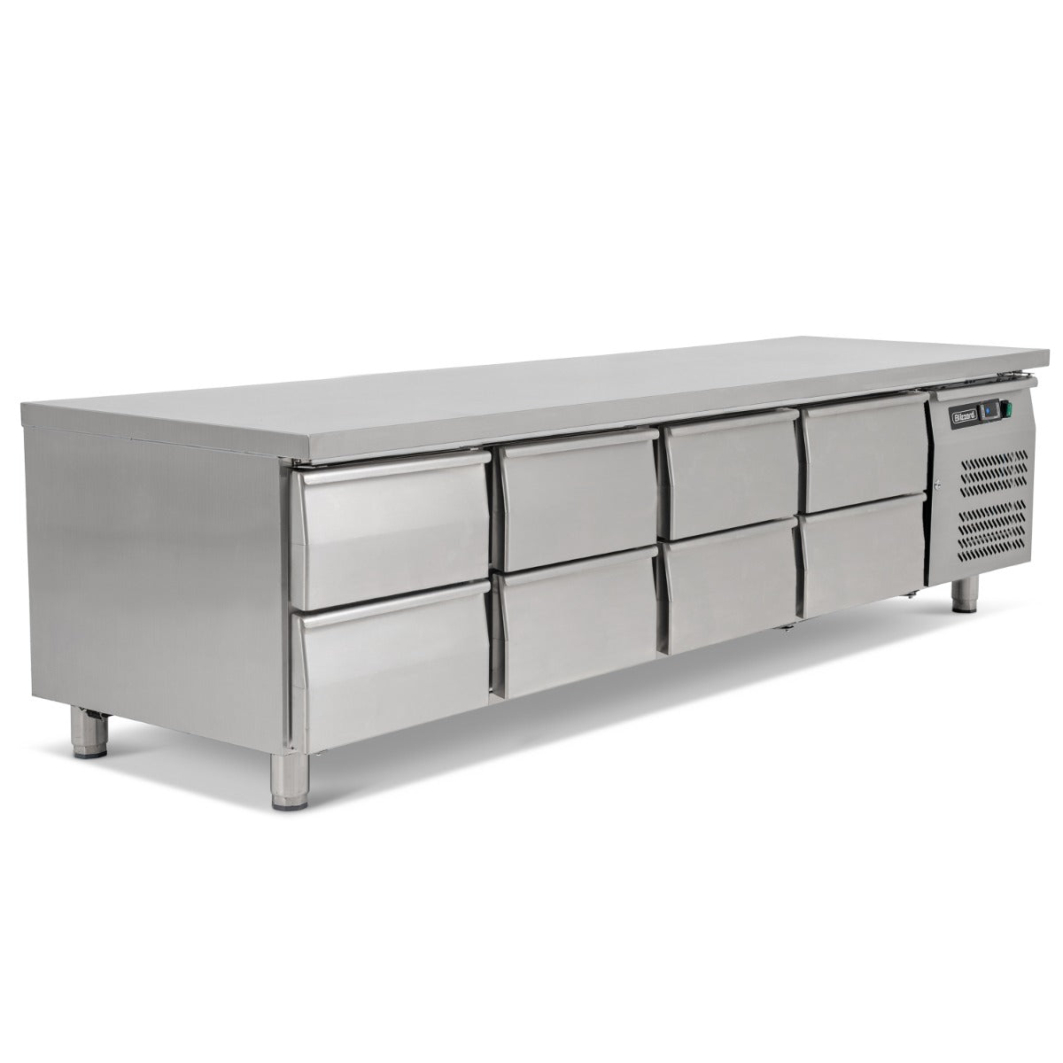 Eight Drawer Low Height Snack Counter