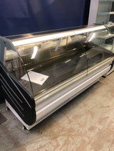 Graded 02190 2m Curved Glass Serve Over Counter
