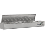 Graded 00980 Top2000 En 1/3 Gastronorm Prep Top With Hinged Lid 2000mm(w)