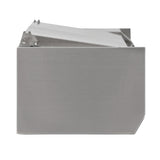 Graded 100004 Stainless Steel 1.5m Hinged 1/4 Gastronorm Prep Station