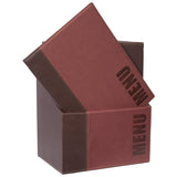 Securit Contemporary A4 Menu Covers with Storage Box Bordeaux