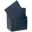 Securit Contemporary A4 Menu Covers with Storage Box Blue