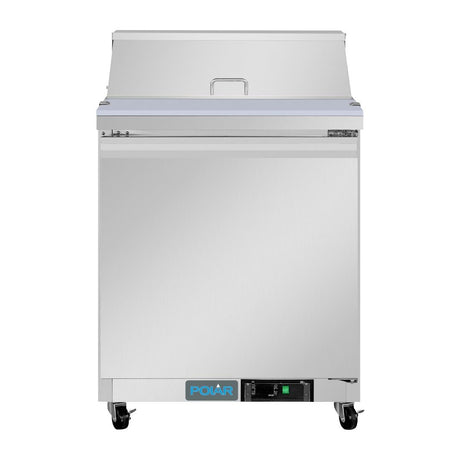 Polar U-Series Single Door Mega Top Prep Counter Fridge 154Ltr