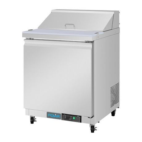 Polar U-Series Single Door Mega Top Prep Counter Fridge 154Ltr