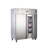 Polar U-Series Double Door Upright Fridge 1300Ltr