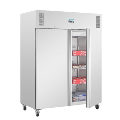 Polar U-Series Double Door Upright Freezer 1300Ltr