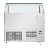 Polar U-Series 6 Pan Ice Cream Serve Over Cabinet Freezer