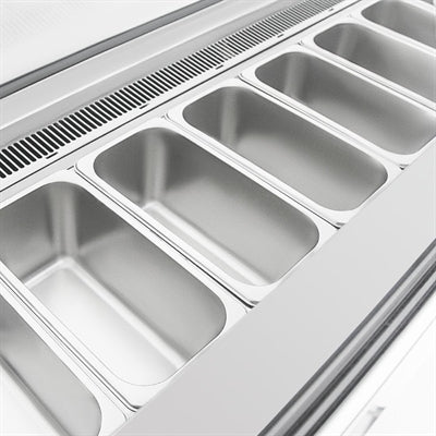 Polar U-Series 9 Pan Gelato Showcase