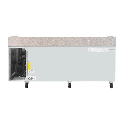Polar U-Series Bakery Counter Fridge with Granite Top 634Ltr