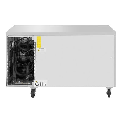 Polar U-Series Double Door Counter Fridge/Freezer 124Ltr