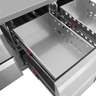 Polar U-Series Six Drawer Gastronorm Counter Fridge