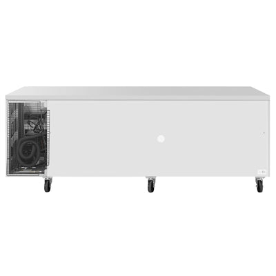 Polar U-Series Double Door Counter Fridge 616Ltr