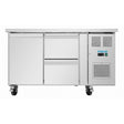 Polar U-Series 1 Door & 2 Drawer Counter Fridge
