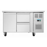 Polar U-Series 1 Door & 2 Drawer Counter Fridge