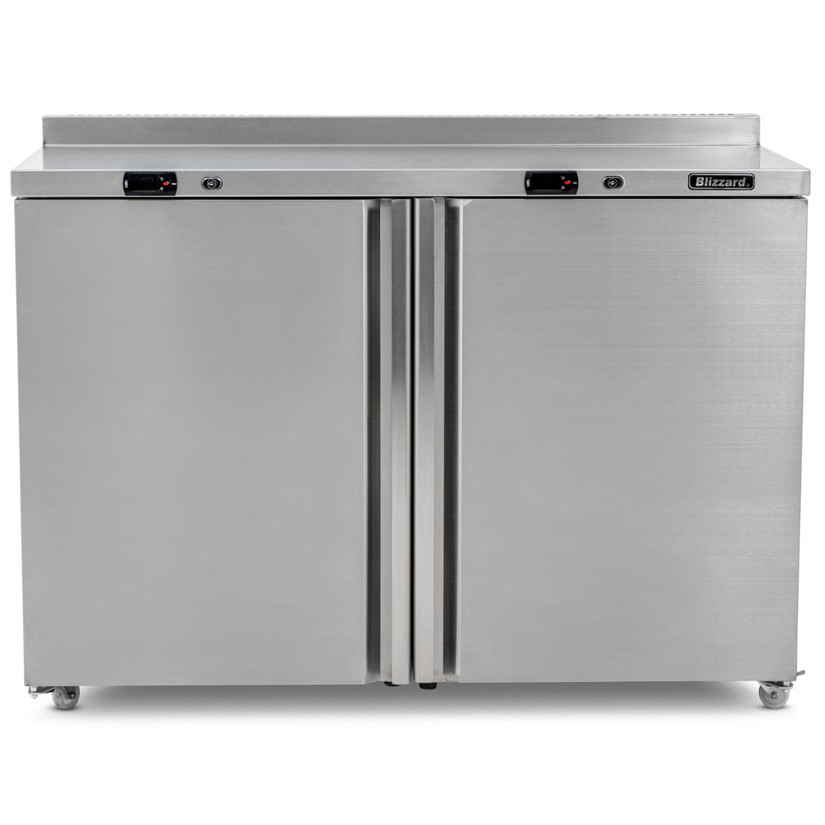 Double Hinged Door Freezer Workstation