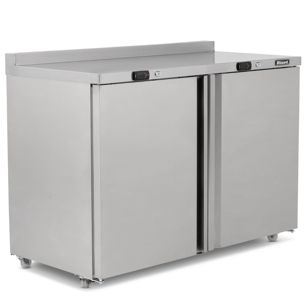 Double Hinged Door Freezer/Fridge Workstation