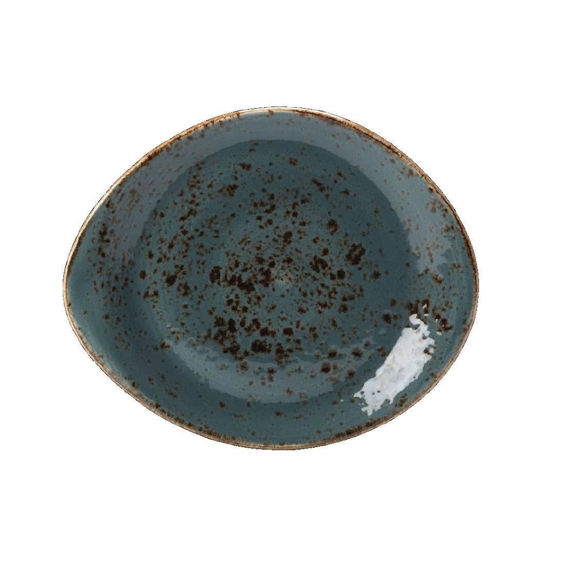 Steelite Craft Blue Freestyle Plates 255mm (12 Pack)
