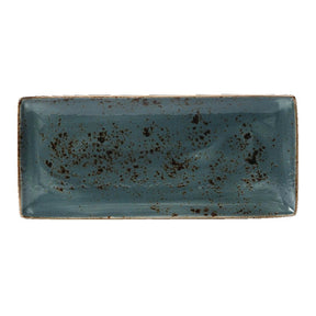 Steelite Craft Blue Rectangular Platters 370x 265mm (6 Pack)