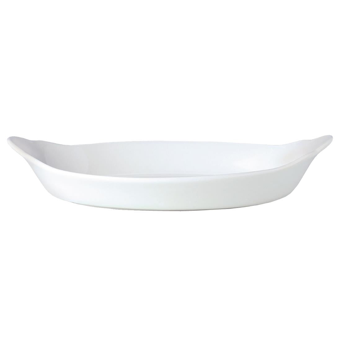 Steelite Simplicity Cookware Oval Eared Dishes 245mm (24 Pack)