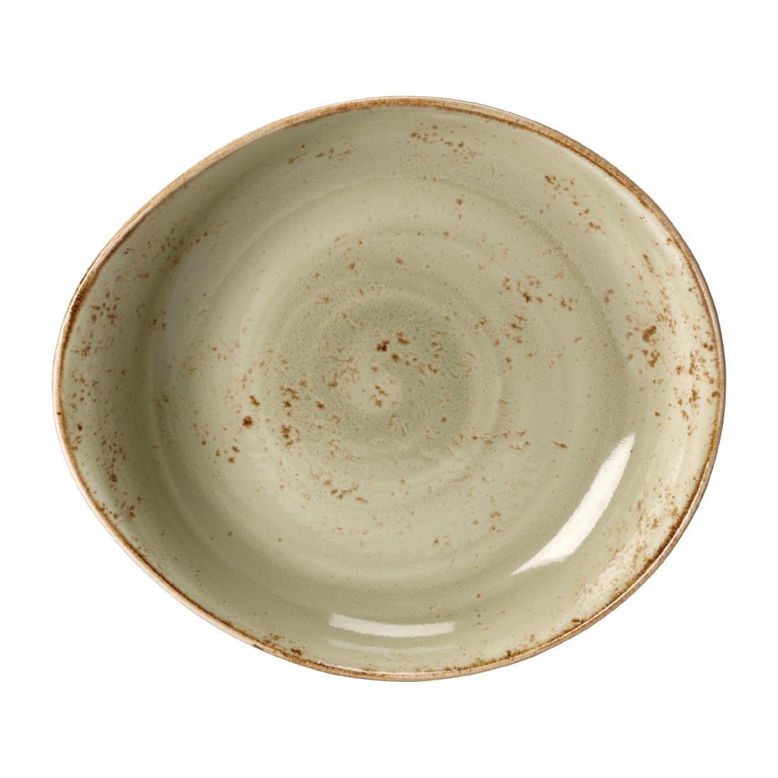Steelite Craft Green Freestyle Bowls 280mm (12 Pack)