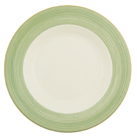 Steelite Rio Green Slimline Plates 255mm (24 Pack)