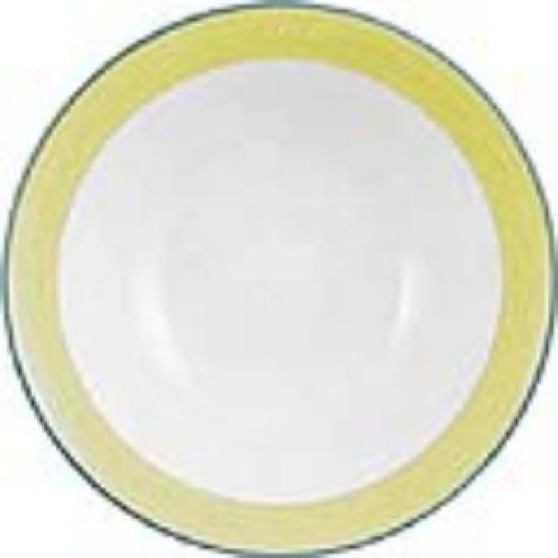 Steelite Rio Yellow Oatmeal Bowls 165mm (36 Pack)
