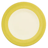 Steelite Rio Yellow Slimline Plates 230mm (24 Pack)