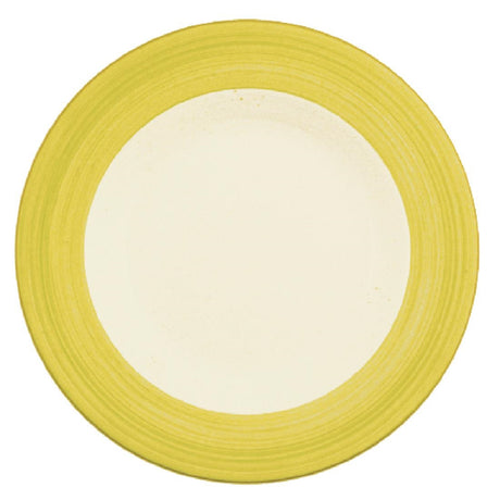 Steelite Rio Yellow Slimline Plates 230mm (24 Pack)