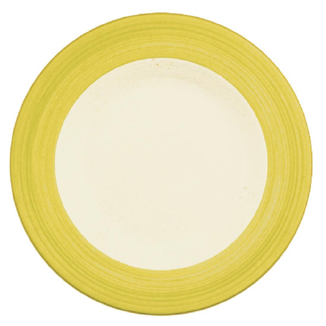 Steelite Rio Yellow Slimline Plates 230mm (24 Pack)