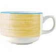 Steelite Rio Yellow Slimline Stacking Cups 200ml (36 Pack)