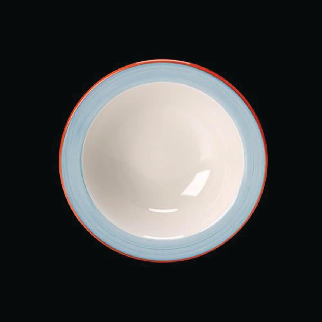 Steelite Rio Blue Oatmeal Bowls 165mm (36 Pack)