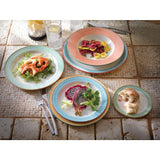 Steelite Rio Blue Slimline Plates 255mm (24 Pack)
