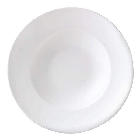 Steelite Monaco White Nouveau Bowls 230mm (24 Pack)