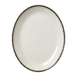 Steelite Charcoal Dapple Oval Coupe Plates 202mm (24 Pack)
