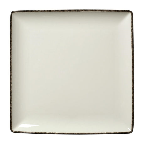 Steelite Charcoal Dapple Square One Plates 270mm (6 Pack)