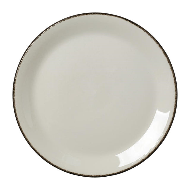 Steelite Charcoal Dapple Coupe Plates 252mm (24 Pack)