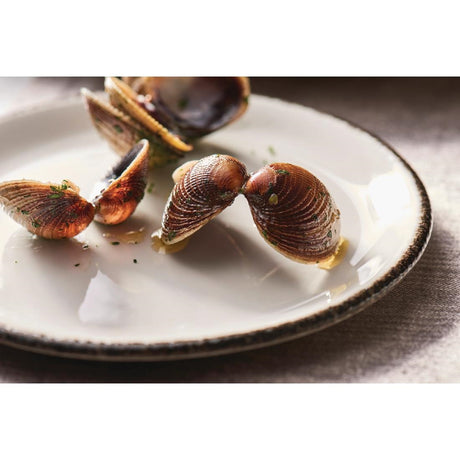 Steelite Charcoal Dapple Plate Coupe - 15.25cm 6" (36 Pack) (B2B)