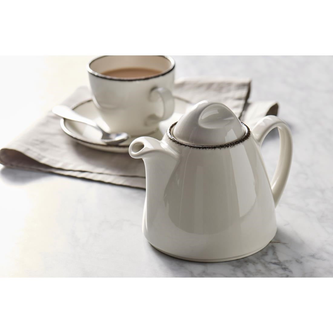Steelite Charcoal Dapple Cups 6oz 170ml (36 Pack)